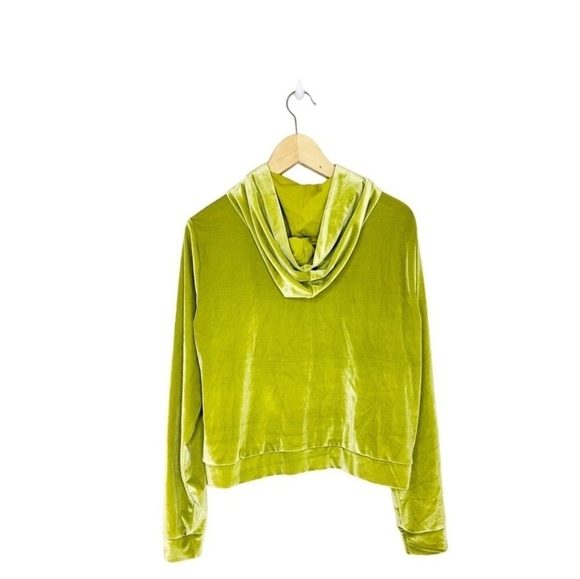 FABLETIC Lime Green Velvet Women's Jacket SIZE 3X NEW - Picture 6 of 7